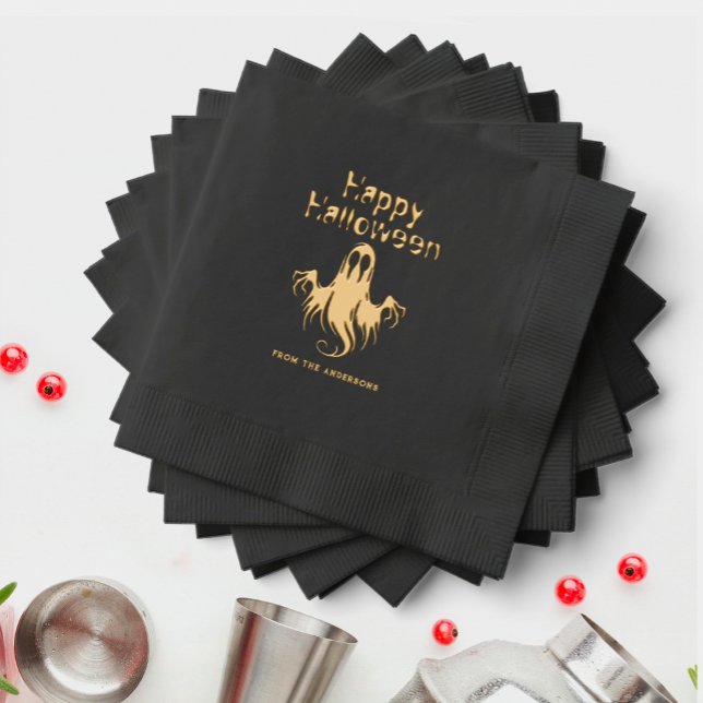 Éffrayant Ghost Black Halloween (Créateur téléchargé)