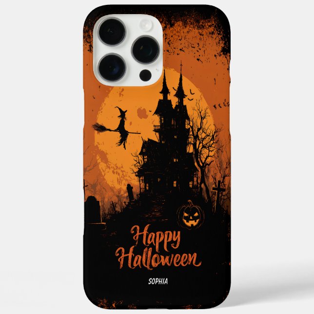 Éffrayant Halloween Gothic House iPhone & coque ip (Verso)