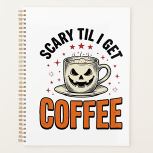 Effrayant jusqu'au café Vintage Halloween Café T-s
