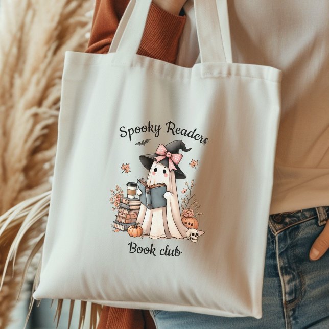 Éffrayant Lecteurs Book Club Cute Sac fourre-tout  (Créateur téléchargé)