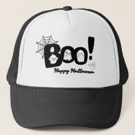 Éffrayant mignon "Boo !" Casquette fantôme Hallowe