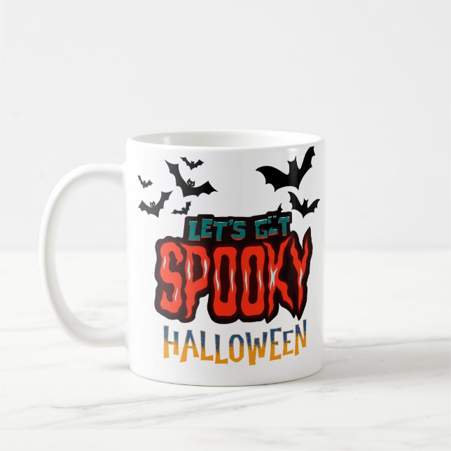 Éffrayante tasse d'Halloween (Gauche)
