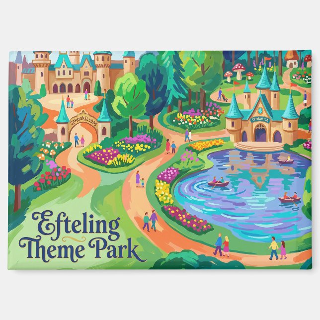 Efteling Themenpark Niederlande Magnet (Vorderseite)