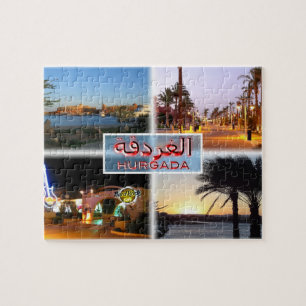 EG Egypt - Hurghada by Night - Red Sea - El Gun