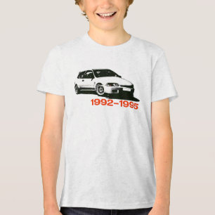 EG-Hatchback-Legacy-T-Shirt – Honda Civic 1992–199 Tri-Blend Shirt