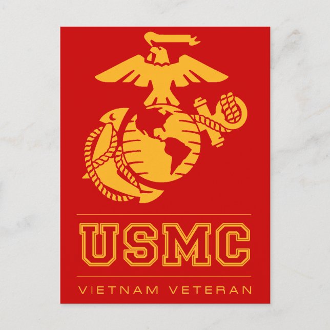 EGA Vietnam Veteran Postkarte (Vorderseite)