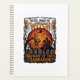 Egal Hexe Vorsicht Labrador Halloween Verhext Planer
