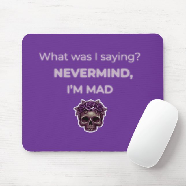 Egal, ich bin sauer — Midlife-Stimmungs-Edition Mousepad (Mit Mouse)