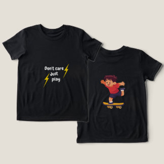 Egal, spiel einfach – Black Kids ShirtT-Shirt Tri-Blend Shirt