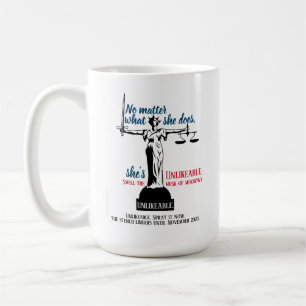 Egal, was sie tut, sie ist politisch unsympathisch kaffeetasse