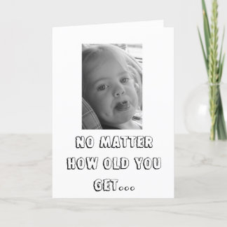 EGAL WIE ALT SIE… ERHALTEN KARTE