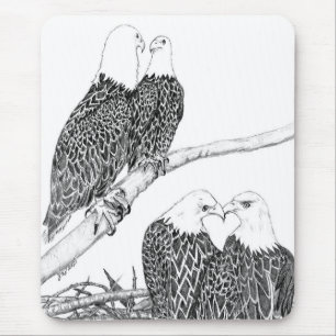 EGELHARRIET + M UND DIE LEGACY WEITER STARK MOUSEPAD
