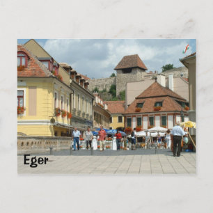 Eger Postkarte