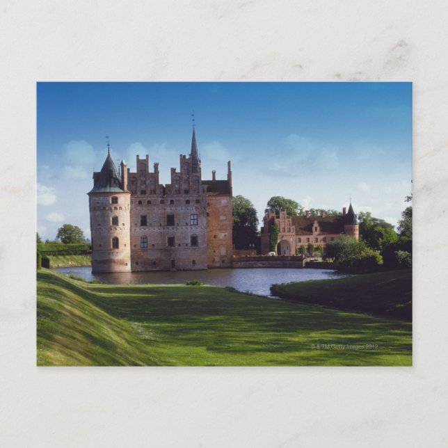 Egeskov Castle, Dänemark Postkarte (Vorderseite)
