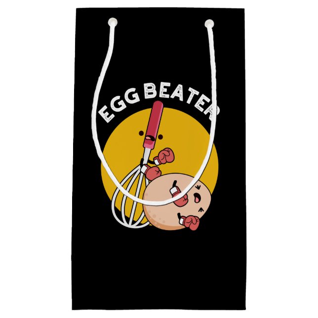 Egg Beater Funny Boxing Pub Dark BG Kleine Geschenktüte (Vorderseite)