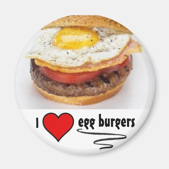 Egg Burgers Magnet (Vorne)