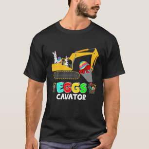 Egg Cavator Niedlich Ostern Sonnenhasen Ausgrabung T-Shirt