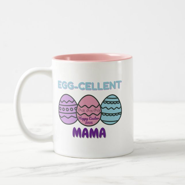Egg-cellent MaMa Zweifarbige Tasse (Links)