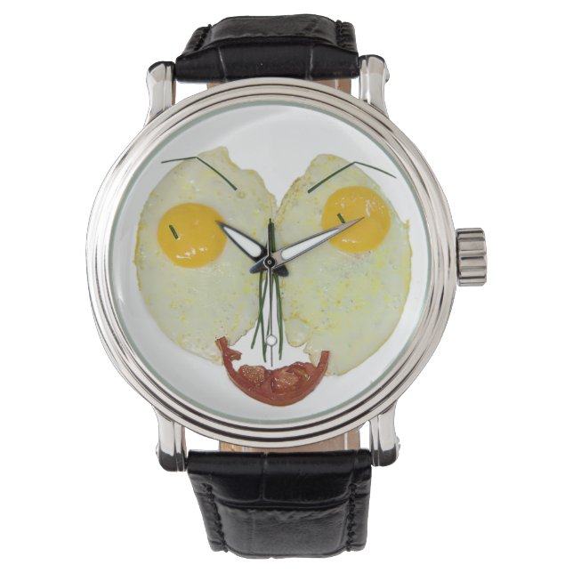 EGG-GESICHT ARMBANDUHR (Vorderseite)