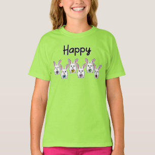 Egg Gestaltete Osterkaninchen T-Shirt