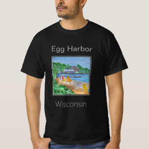 Egg Harbour Beach, Wisconsin T-Shirt