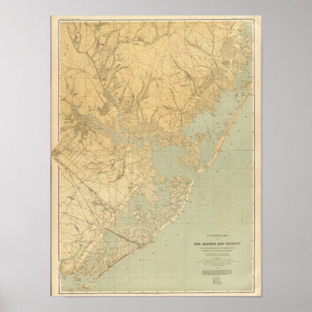 Egg Harbour, New Jersey Poster (Vorne)
