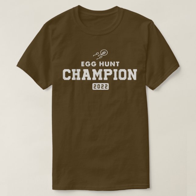 Egg Hunt Champion 2022 Gewitter Osterschwangerscha T-Shirt (Design vorne)