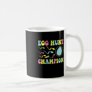 Egg Hunt Champion Funny Vater Osterschwangerschaft Kaffeetasse