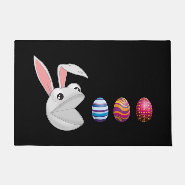 Egg Hunt Ostersonne Fußmatte (Vorderseite)