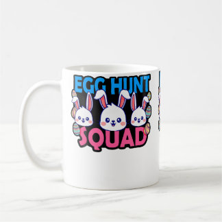 Egg Hunt Squad Bunny Easter Squad Family Matching Kaffeetasse