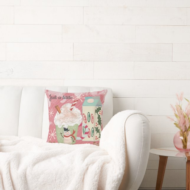 Egg Nog Holiday Kissen (Liege)