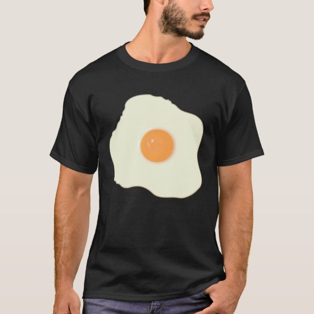 Egg Omelette Costume  Halloween T-Shirt (Vorderseite)
