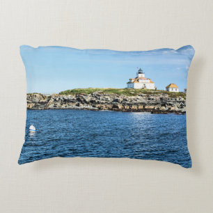 Egg Rock Lighthouse Bar Harbour Maine Accent Pillo Dekokissen