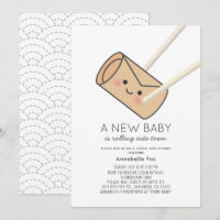 Egg Roll Kawaii Virtual Baby Dusche
