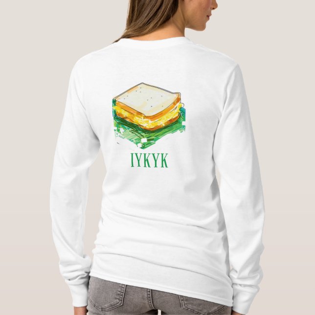Egg Salad Sammy T-Shirt (Rückseite)