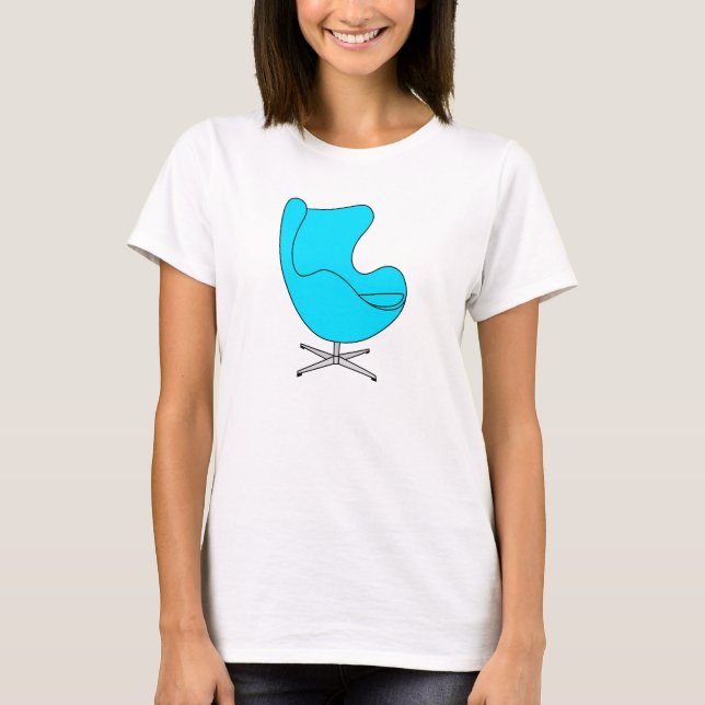 Egg-Stuhl Design Classic - 32 Farben T - Shirt (Vorderseite)