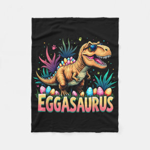 Eggasaurus Ostern Stegosaurus Dinosaur Jungen Kind Fleecedecke