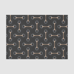 Eggbutt Snaffle Bits Equestrian Seidenpapier
