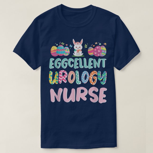 Eggcellent Urology Nurse Osterdialyse Nurse T-Shirt (Design vorne)