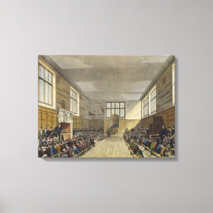 Egge-Schulraum "von der Geschichte der Egge School Leinwanddruck