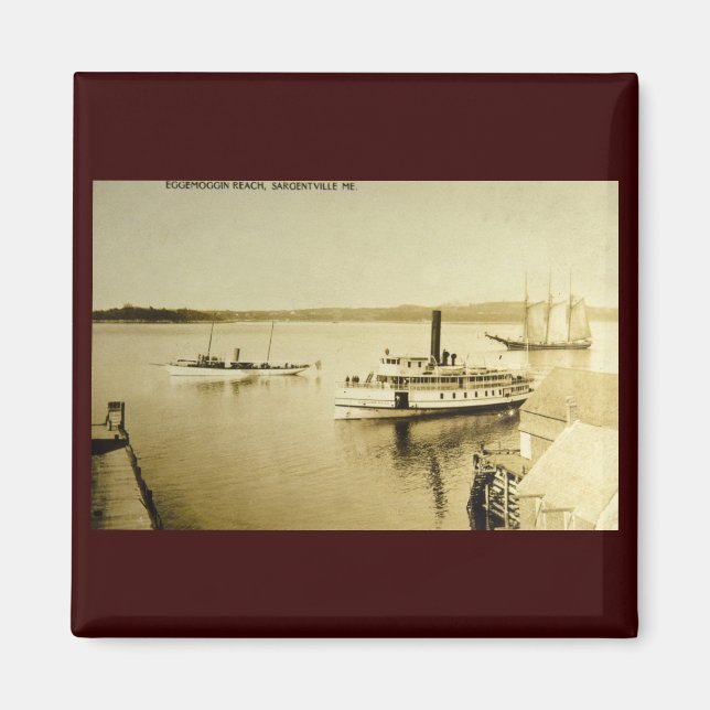 Eggemoggin Reach, Sargentville, Maine Magnet (Vorne)