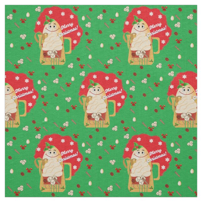 Eggnog Fabric von Kriyas Collection Stoff (Muster)