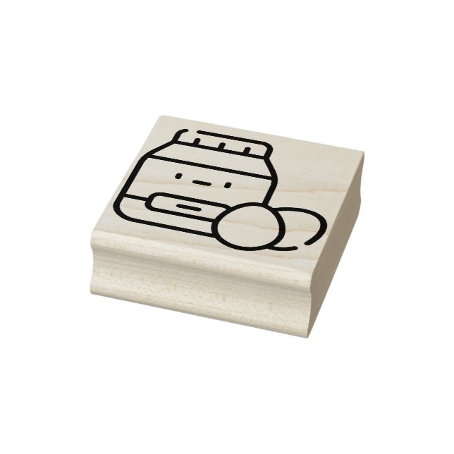 eggnog gummistempel (Stempel)