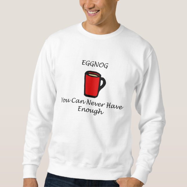 Eggnog Sweatshirt (Vorderseite)