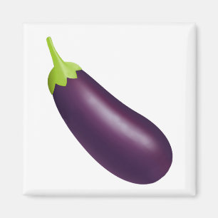 Eggplant Emoji Magnet