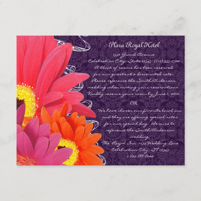 Eggplant Gerber Begleitkarte (Vorderseite)