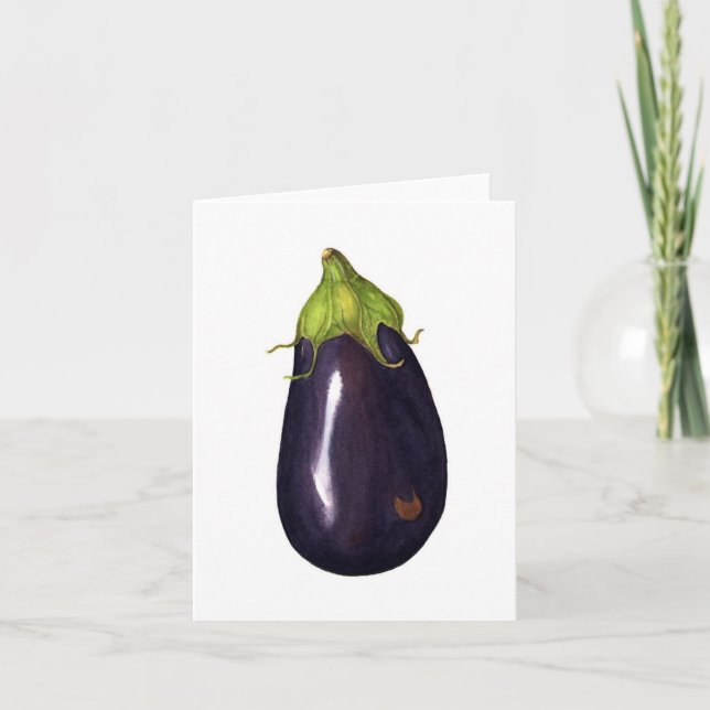 Eggplant Karte (Vorderseite)