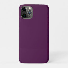 Eggplant Lila Classic Solid Schlicht Case-Mate iPhone Hülle