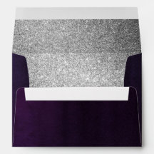 Eggplant Lila Funkelnd Silberner Glitzer Elegante