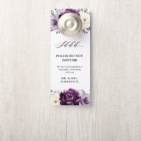 Eggplant Lila Pflaume Elfenbeinhochzeit stört nich